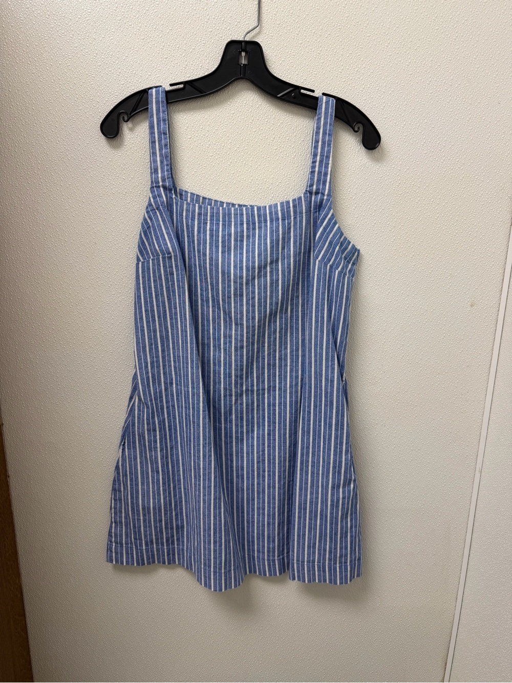 a new day Blue & White Striped Mini Dress
